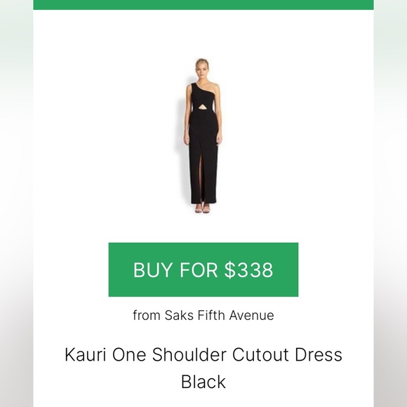 Bcbg black dress Kauri dress - Picture 5 of 5